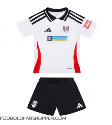 Fulham Hjemmebanetrøje Børn 2024-25 Kortærmet (+ Korte bukser)